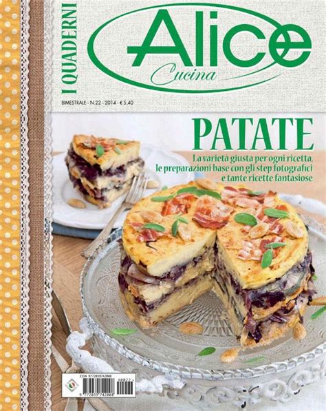 Alice Cucina I Quaderni Con Immagini Ricette Cibo Gastronomia