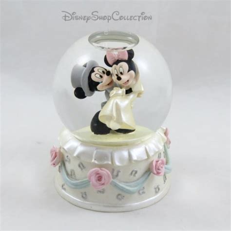 Snow Globe Mickey And Minnie Disney Store Wedding Wedding Ball To Ne