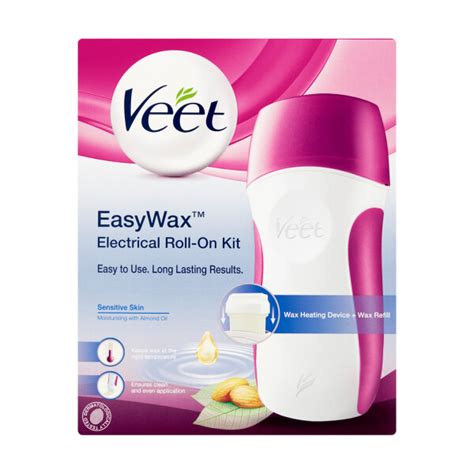 Buy Veet Easy Wax Roll On Kit Sensitive Skin Chemist Direct