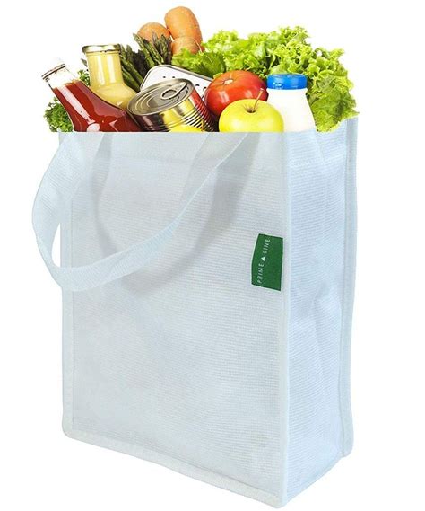 Primeline Reusable Grocery Bags Made From Recycled Plastic Bottles Rpet