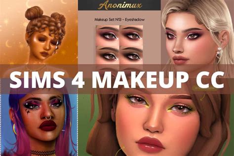 Makeup Cc Pack Sims 4 Tutor Suhu