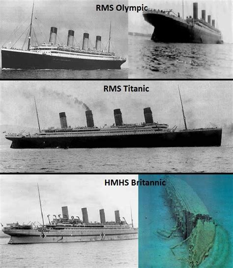 Titanics Sister Ships Titanic Titanic Underwater Titanic Ship