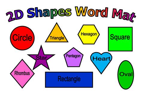 Examples Of 2 Dimensional Shapes Tunerety