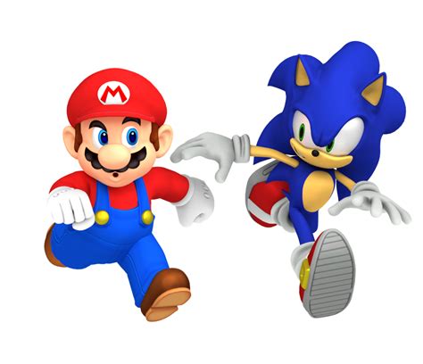 Mario Racing Sonic By Nintega Dario On Deviantart