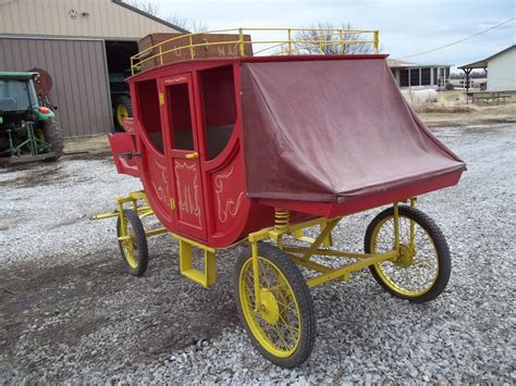 Horse Drawn Stage Coach Vintage Auction Results