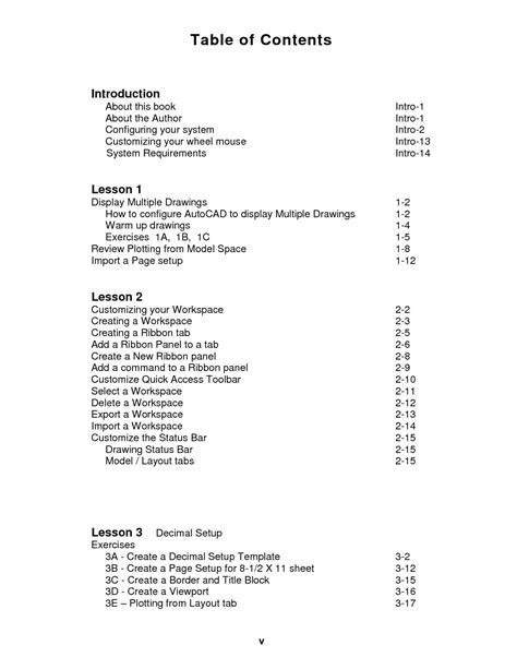 Write Esse Apa Style Table Of Contents Template