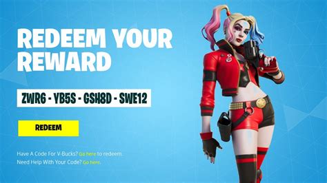 How To Get New Harley Quinn Skin Style Free Codes In Fortnite Unlock