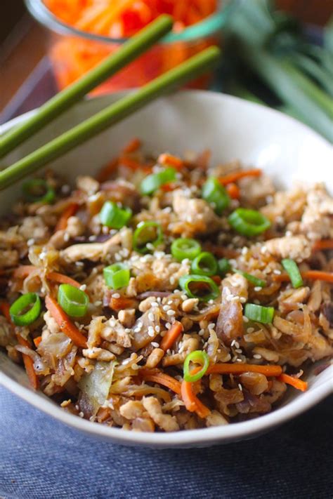 The crisp exterior and the delicious filling tempts me, and the weight watchers: Egg Roll in a Bowl | Dashing Dish | Poultry recipes ...