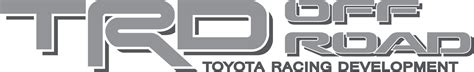 Trd Offroad Toyota Racing Development Logo Download Png