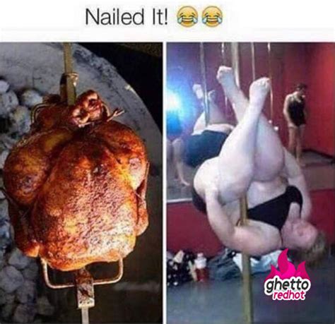 Fat Stripper On A Rotisserie Shaddicus