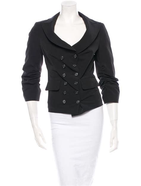 Elizabeth and James Double-Breasted Blazer | Double breasted blazer, Blazer, Double breasted
