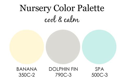 Baby blue color, blue color, blue colour, color of hydrangea, color of young shoots, colors of color palette #3319. Design Reveal: Cool and Calm Nursery - Project Nursery