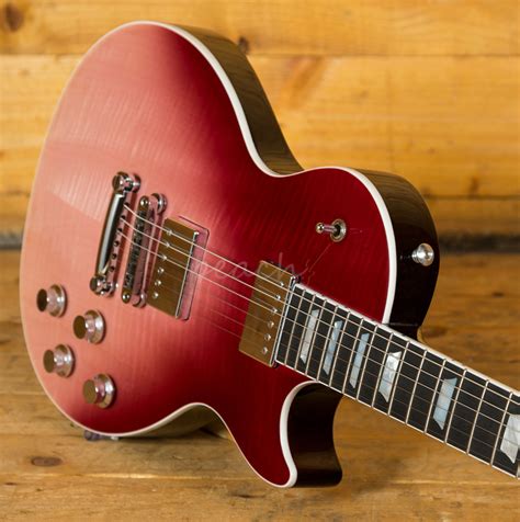 Gibson Usa 2018 Les Paul Standard Hp In Hot Pink Fade Peach Guitars