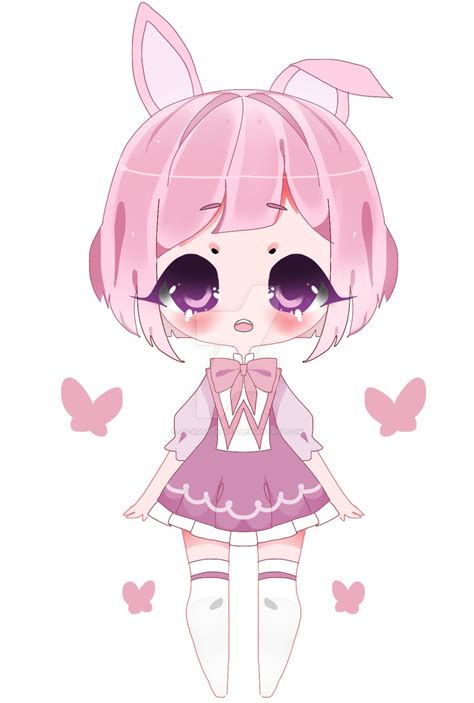 Pastel Chibi Adoptable Closed By As Adoptables On Deviantart