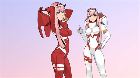 Zero Two Fully Rigged Buy Royalty Free 3d Model By