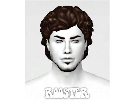 Sims 4 Curly Hair Male Alpha Hairstyles6a