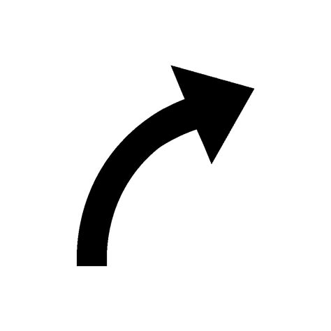 Curved Black Arrow Clipart Best