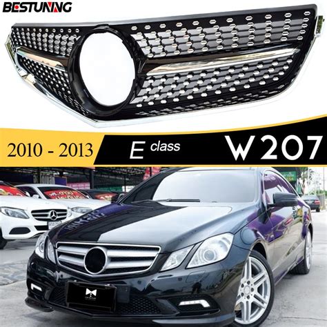 W207 Pre Facelifted Diamonds Grill Front Grille For Mercedes E Class 2