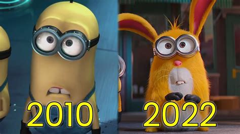 Evolution Of Minions In Movies Tv Youtube