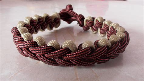 Based on the square (reef) knot, the surgeon's knot owes its name to its common use by surgeons to secure the threads in a suture. Learn How To Tie An Accented 3 Strand Braid Paracord Bracelet | Paracord bracelet tutorial ...