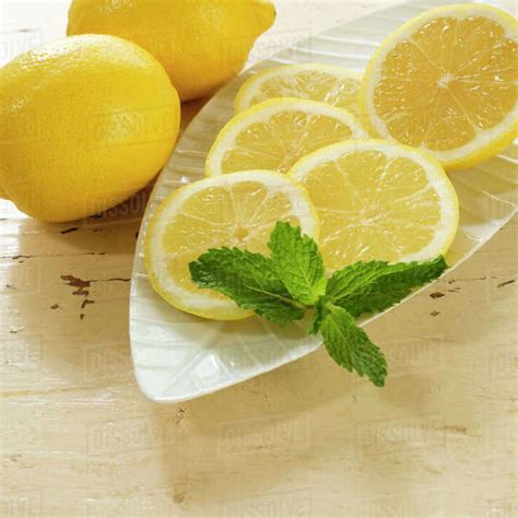 Lemon Slices Stock Photo Dissolve