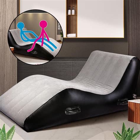 Sex Furniture Inflatable Chair Toughage Sex Tools Soft Sex Wedge Sofa