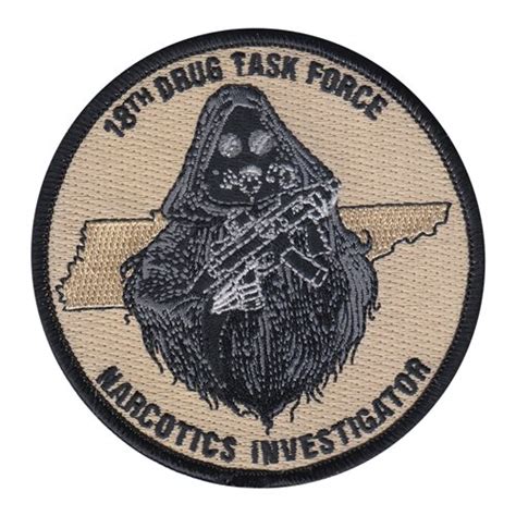 18 Drug Task Force Patch