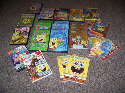 Spongebob Dvds There Are 29 Dvds In This Set Asa