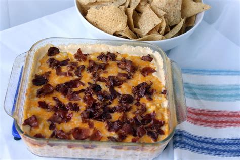 Cheesy Corn Dip With Bacon And Jalapenos Finger Food Appetizers