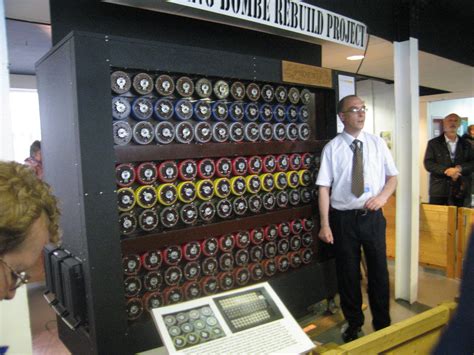 Alan Turing Bombe Machine Machine Pwh