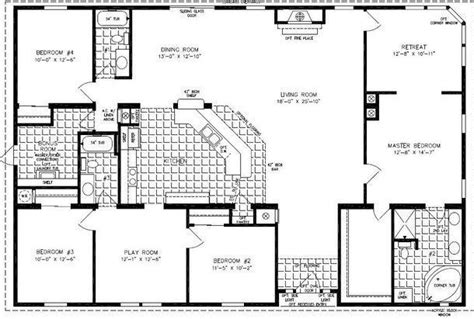 4 bedroom rectangular house plans. Image result for 5 bedroom 4 bath rectangle floor plan ...