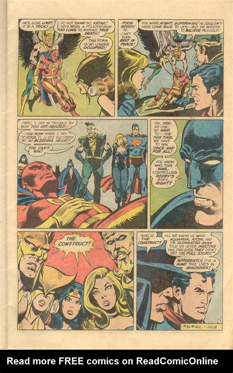 Justice League Of America V1 146 Read Justice League Of America V1