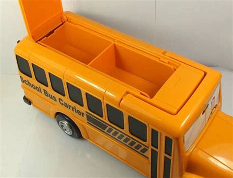 Kids Yellow Plastics Us School Bus Toy Nb8t353 Ezbustoyscom