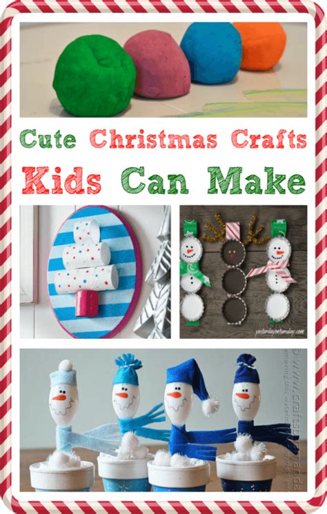 25 Cute Christmas Crafts Kids Can Make