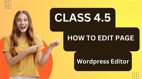 How To Add Content In Pages Using Wordpress Editor Youtube