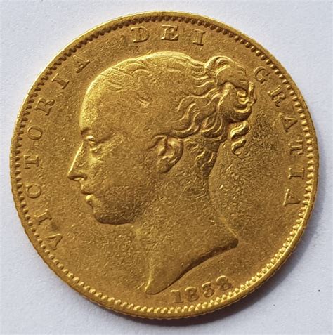 1838 Sovereign M J Hughes Coins