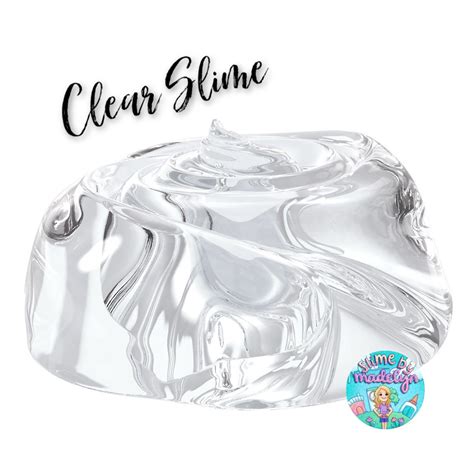 Clear Slime Etsy