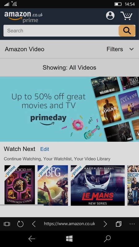The app is pretty similar to amazon's mobile apps, albeit with an improved interface for mouse. How to: Watch Amazon Prime Video on Windows 10 Mobile
