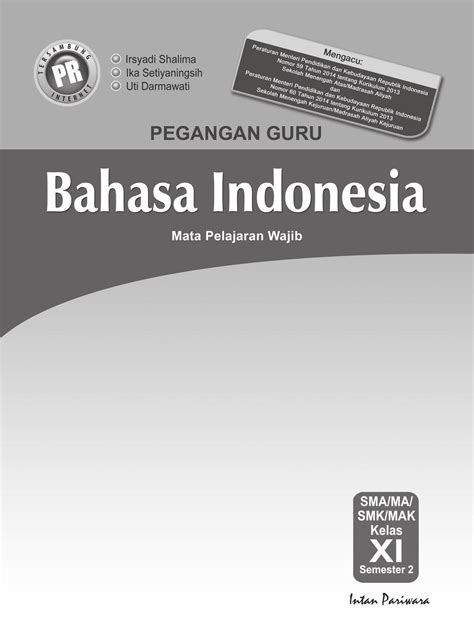 Kunci Jawaban Bahasa Indonesia Kelas 11 Kurikulum 2013 Halaman 12 Sinau