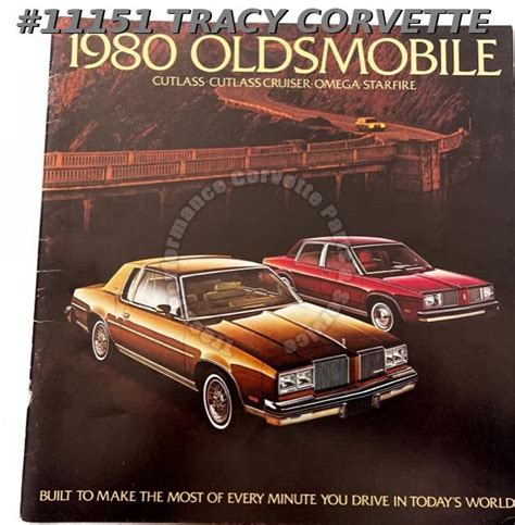 Oldsmobile Dealer Brochure Cutlass Cruiser Omega Starfire Page