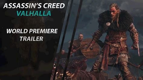 Assassin S Creed Valhalla World Premiere Trailer Youtube