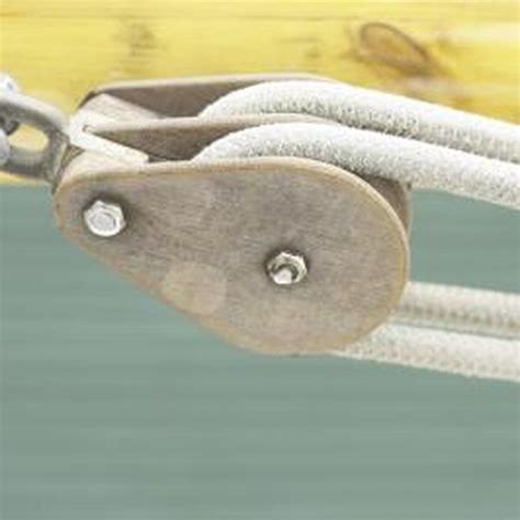 The smooth pulley system has a secure mechanism to prevent accidental release. How to Thread Pulleys | Garage storage organization, Kayak storage, Storage system