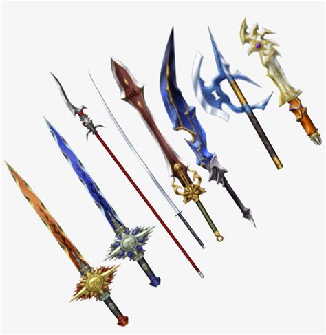 Dissidia 012 Gilgamesh Weapons - Final Fantasy All Swords - Free