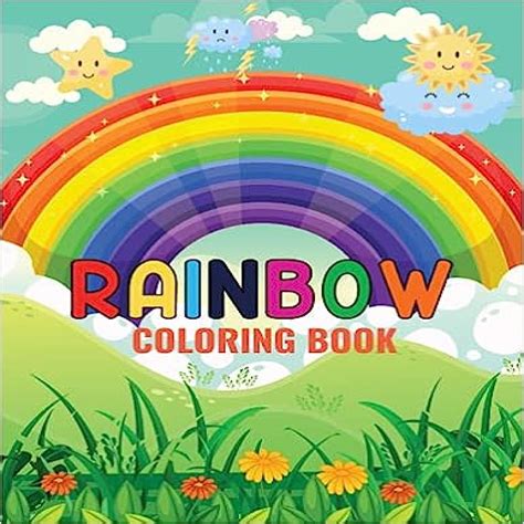 Coloring Book Pages Of Rainbows