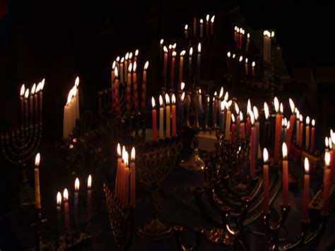 Hanukkah Fourth Night Candles Hanukkah Party Tenuous Link Flickr