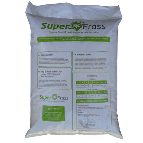 Superfrass Organic Plant Growth Enhancer And Pesticide 15dcm The