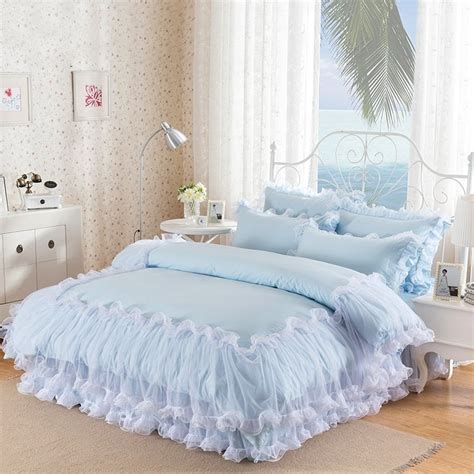 Light Blue Queen Bedding Set Bedding Design Ideas