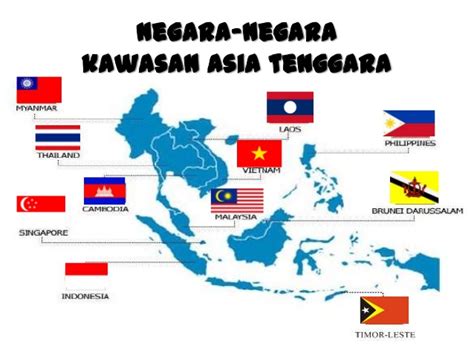 Association of southeast asian nations (asean) adalah organisasi kawasan yang mewadahi kerja sama negara di asia tenggara. Asia Tenggara