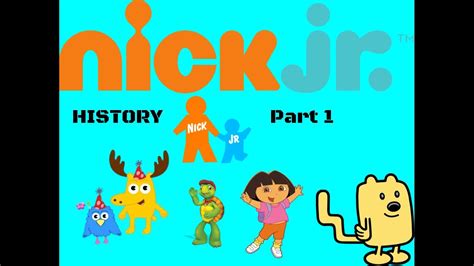 Nick Jr History Part 1 1988 2009 Youtube