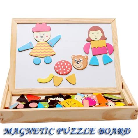 Jual Limited Mainan Edukatif Edukasi Anak Puzzle Kayu Magnetic